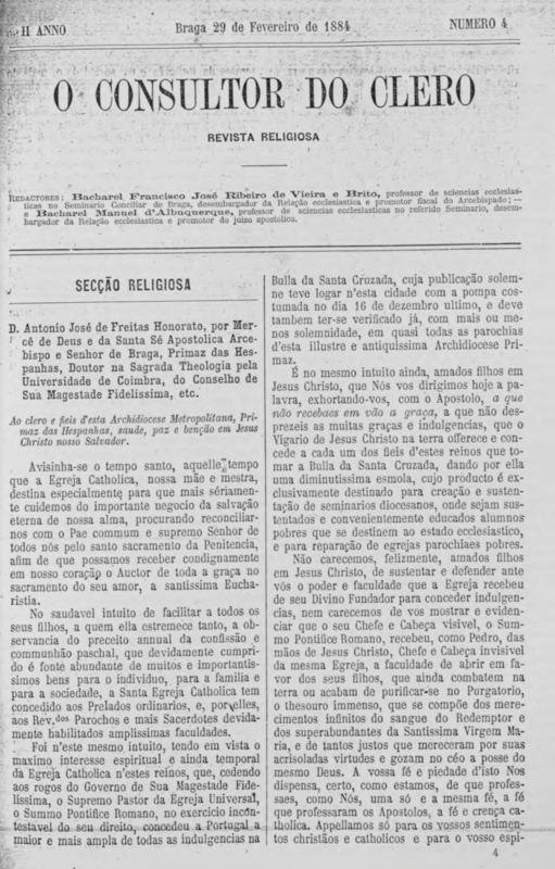 Consultor do Clero (O)