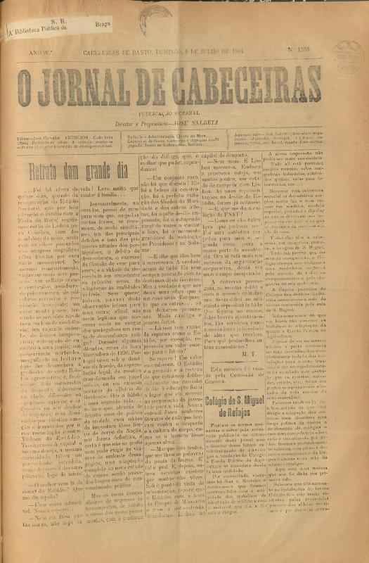 Jornal de Cabeceiras (O)