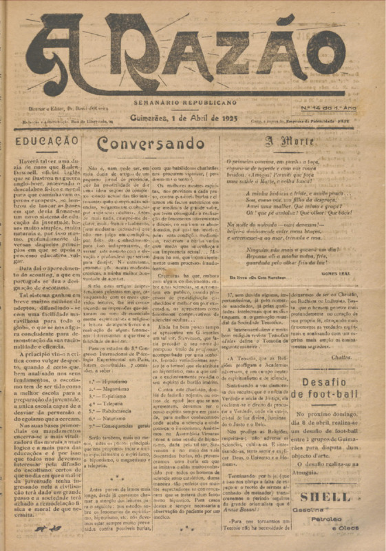 Razão (A)