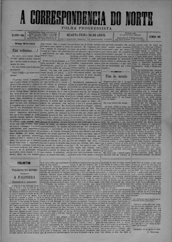 Correspndência do Norte (A)