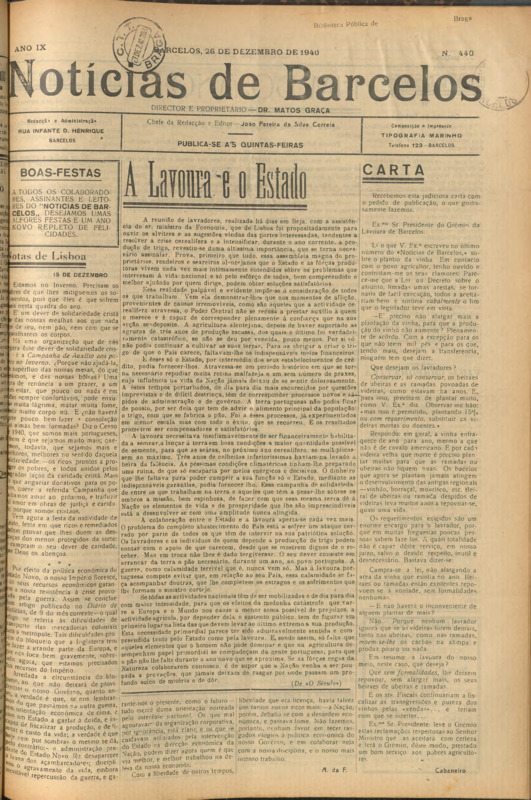 Notícias de Barcelos