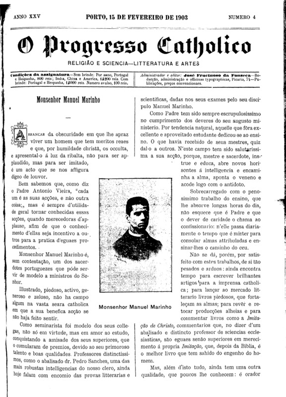 O Progresso Católico