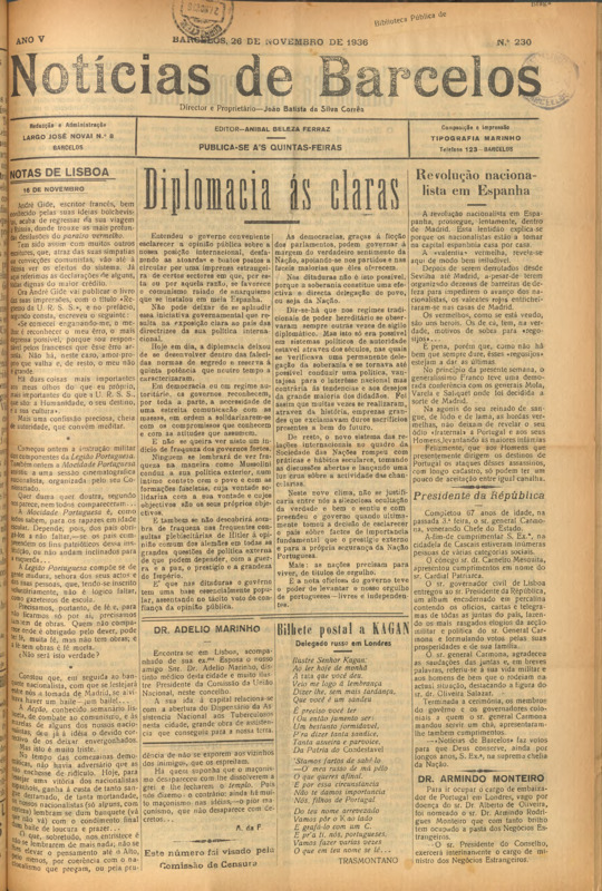 Notícias de Barcelos