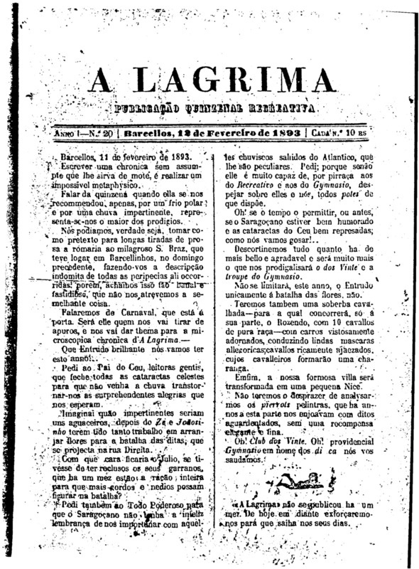 Lágrima (A)
