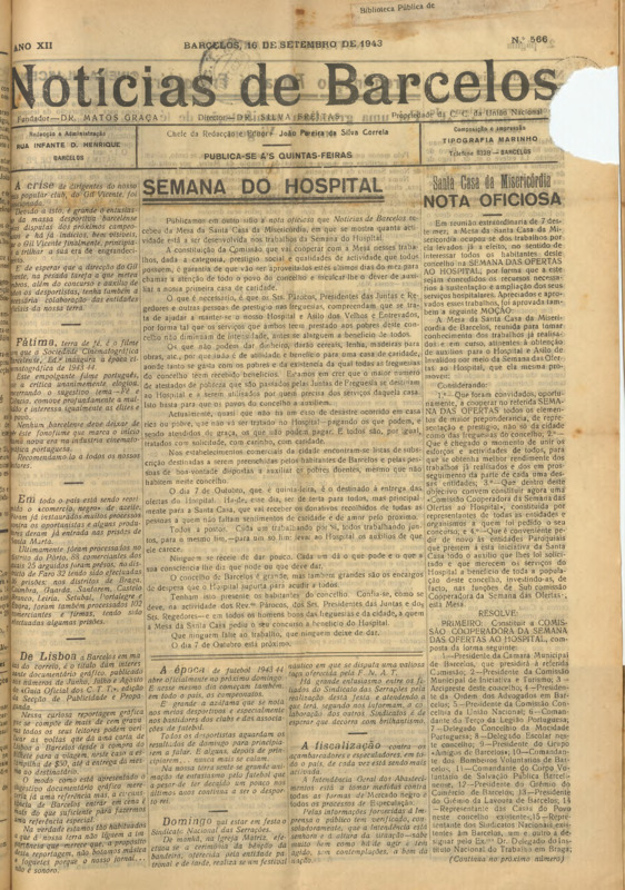 Notícias de Barcelos
