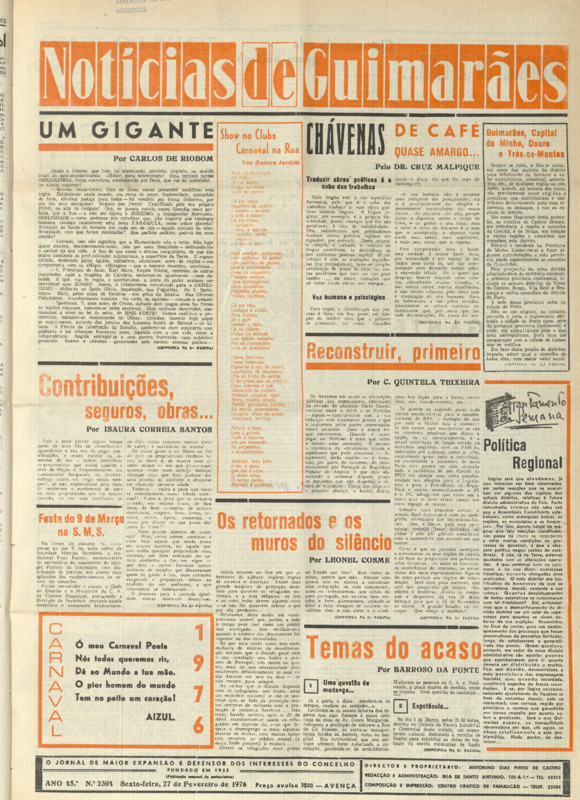 Notícias de Guimarães