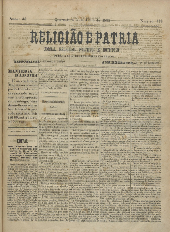 Religião e Pátria