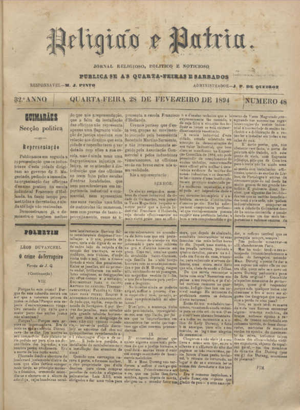 Religião e Pátria