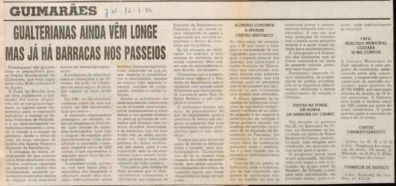 Jornal de Notícias -12/07/1984