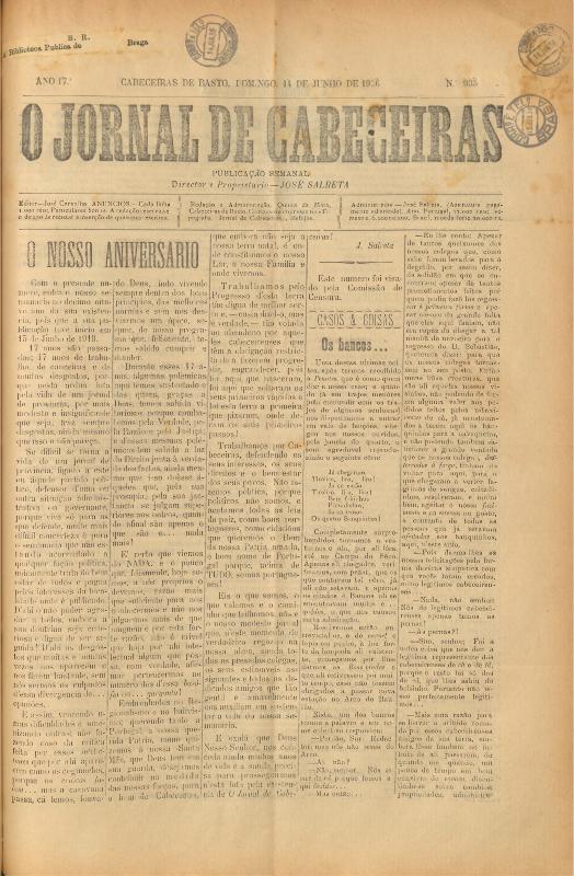 Jornal de Cabeceiras (O)