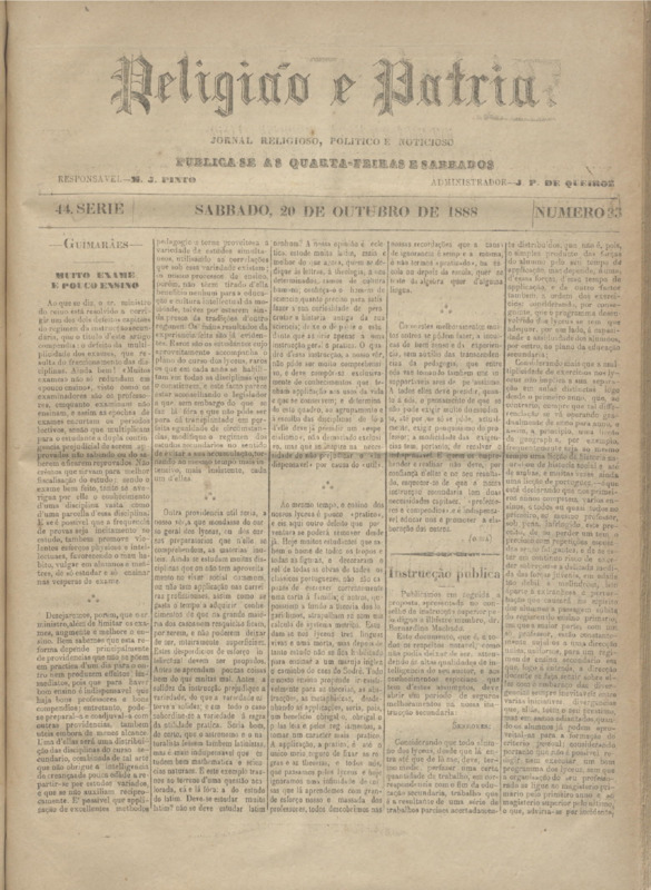 Religião e Pátria