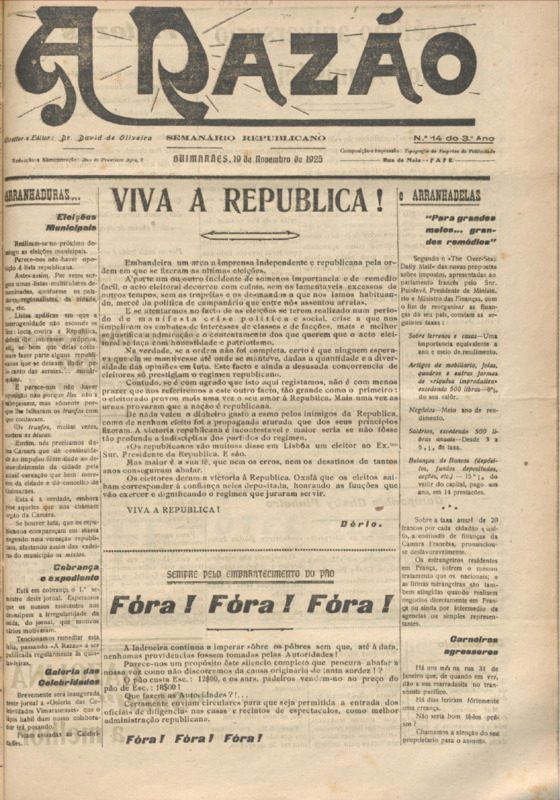 Razão (A)