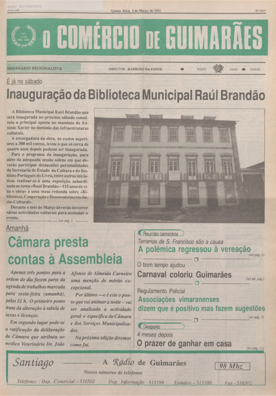 Comércio de Guimarães (O)
