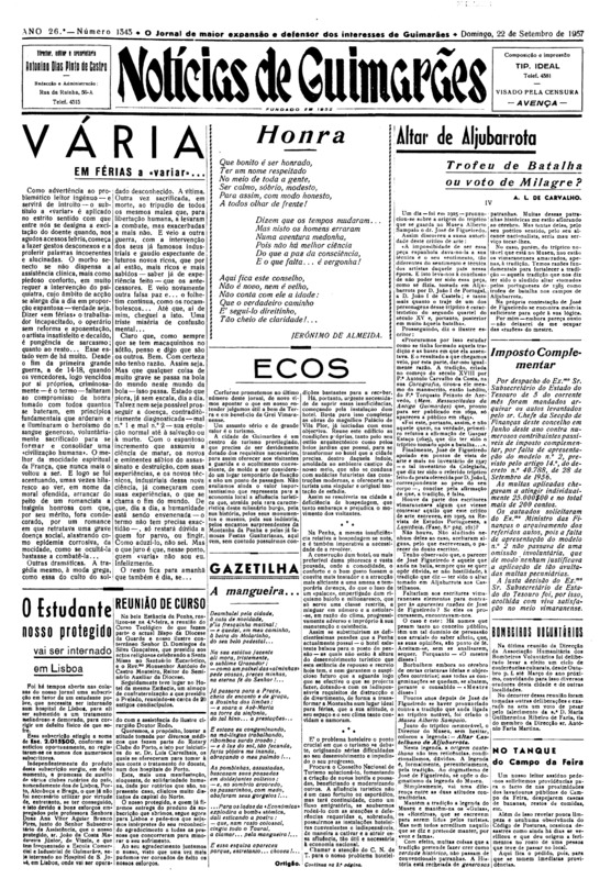 Notícias de Guimarães