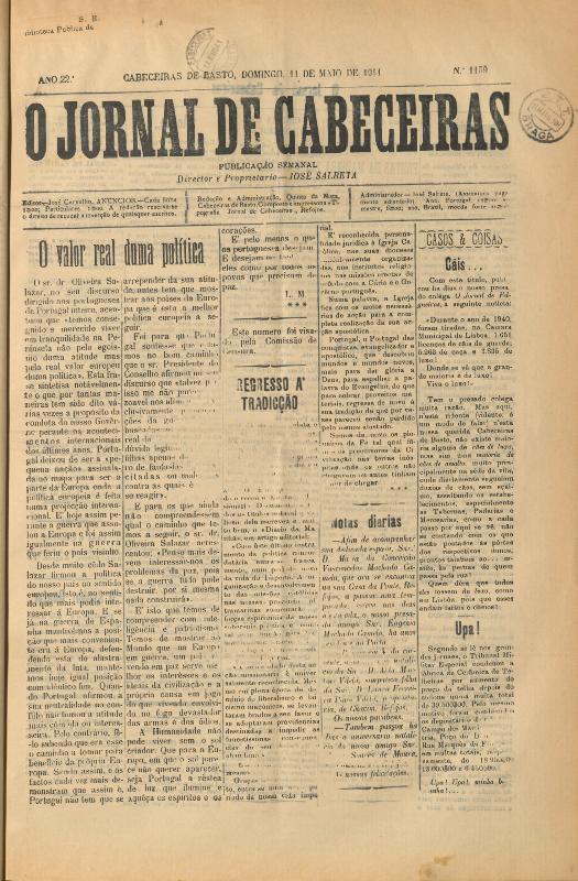 Jornal de Cabeceiras (O)