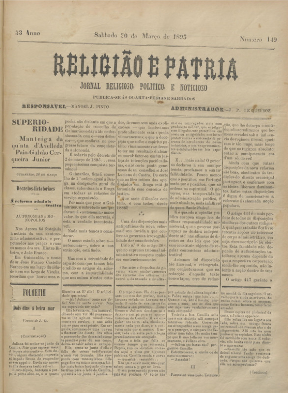 Religião e Pátria