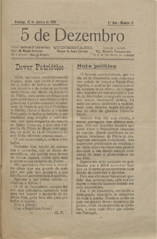 5 de Dezembro