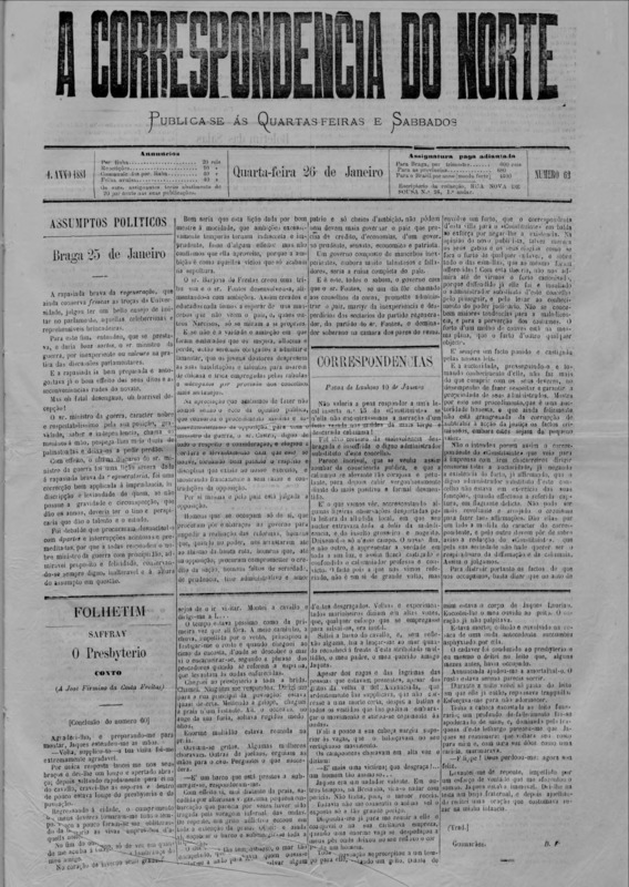 Correspndência do Norte (A)