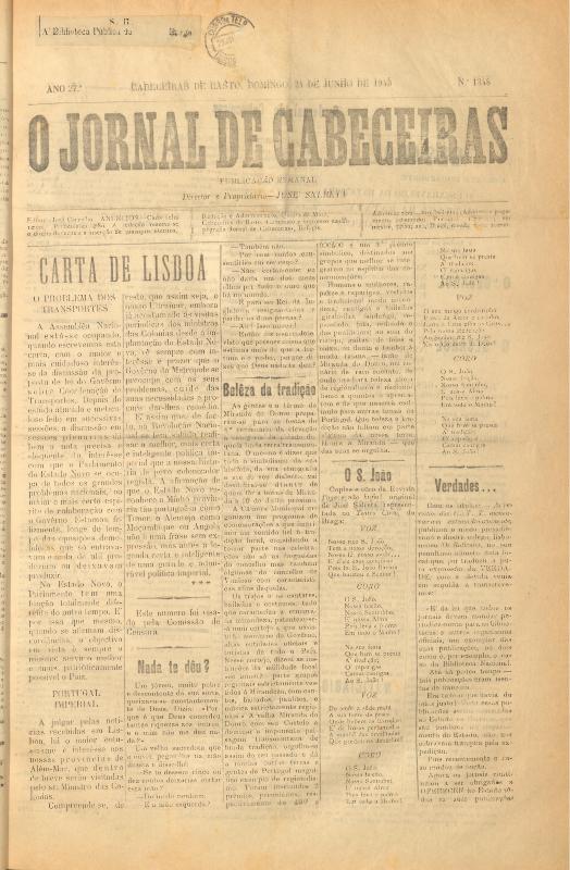 Jornal de Cabeceiras (O)