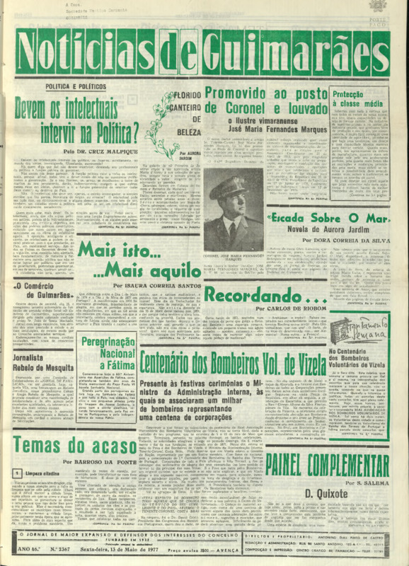 Notícias de Guimarães