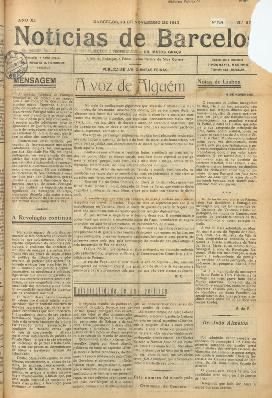 Notícias de Barcelos
