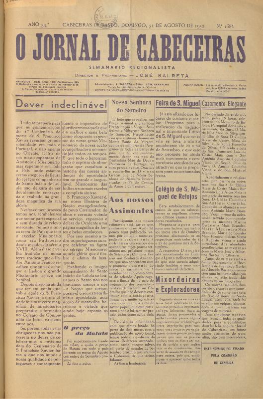 Jornal de Cabeceiras (O)