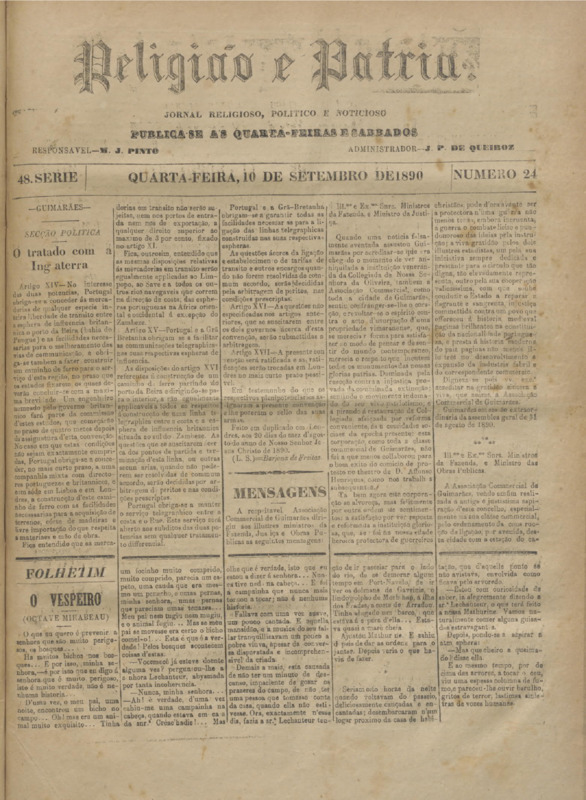 Religião e Pátria
