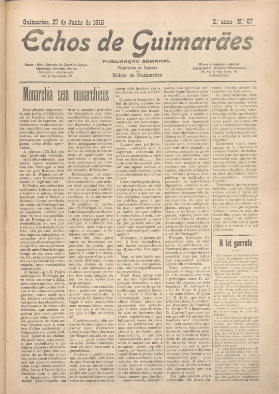 Echos de Guimarães
