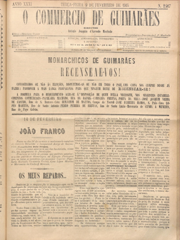 Comércio de Guimarães