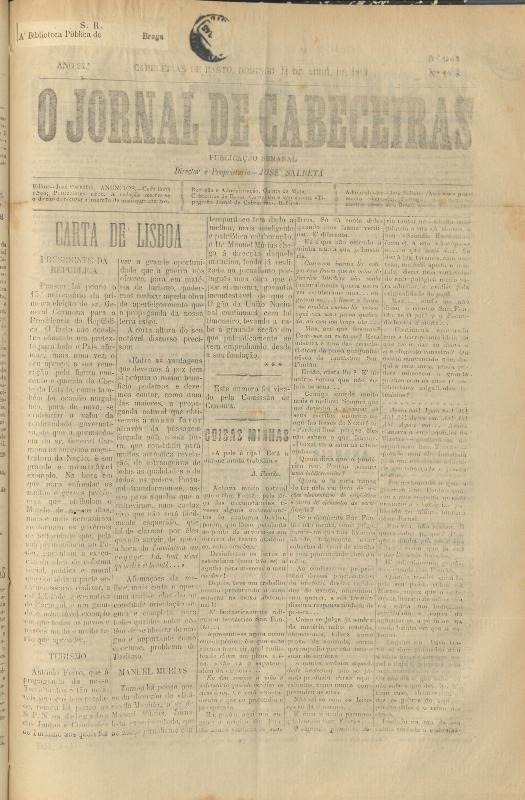 Jornal de Cabeceiras (O)