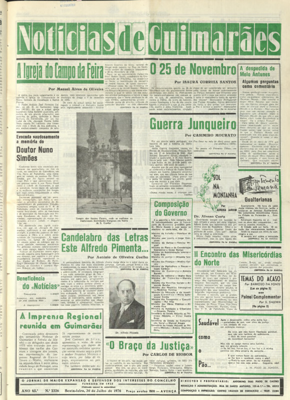 Notícias de Guimarães