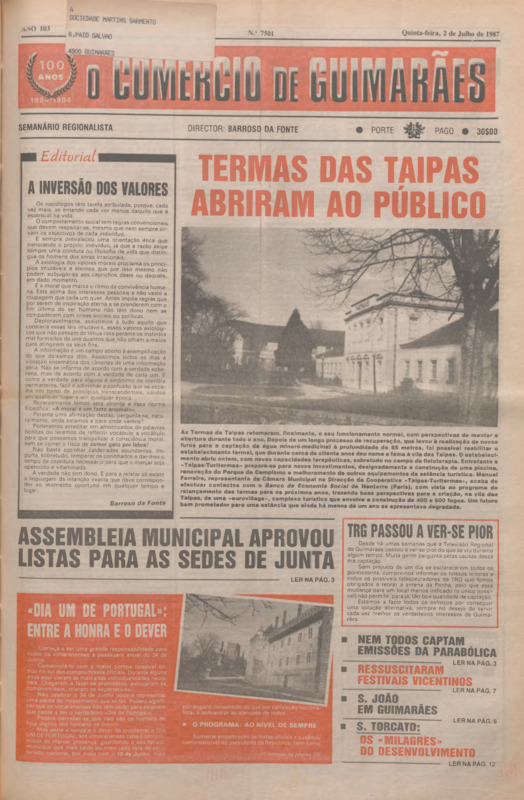 Comércio de Guimarães (O)