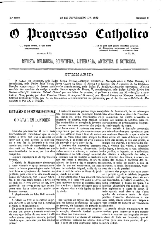 O Progresso Católico