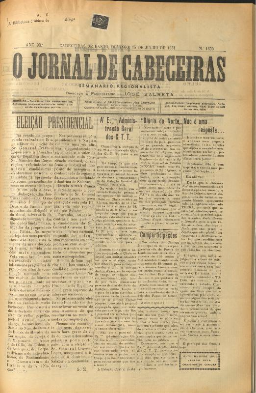 Jornal de Cabeceiras (O)