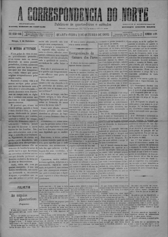 Correspndência do Norte (A)