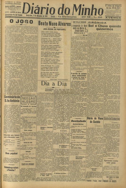 Diário do Minho (1921-1950)