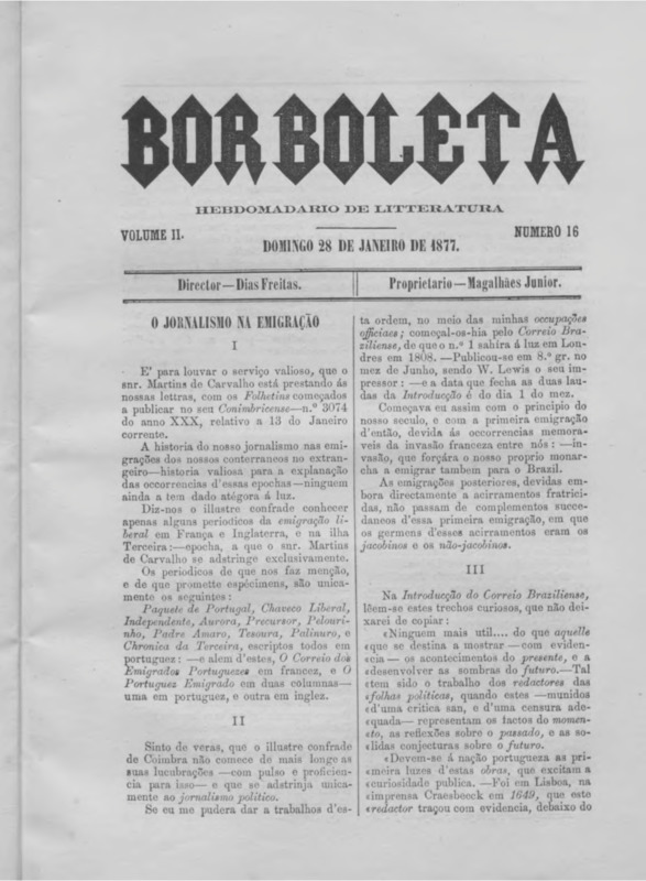 Borboleta (A)