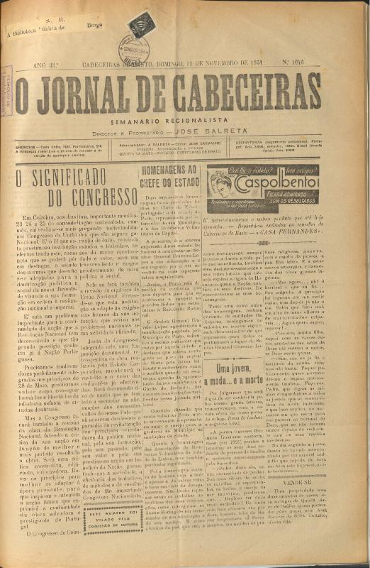 Jornal de Cabeceiras (O)