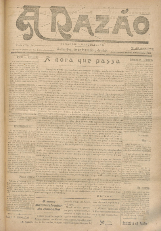 Razão (A)