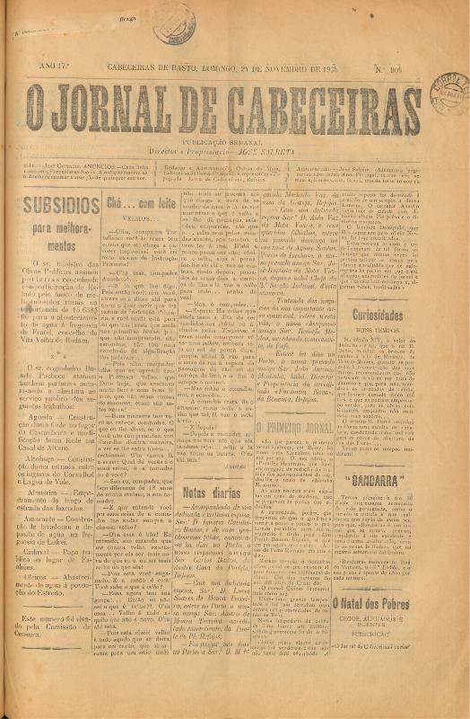 Jornal de Cabeceiras (O)