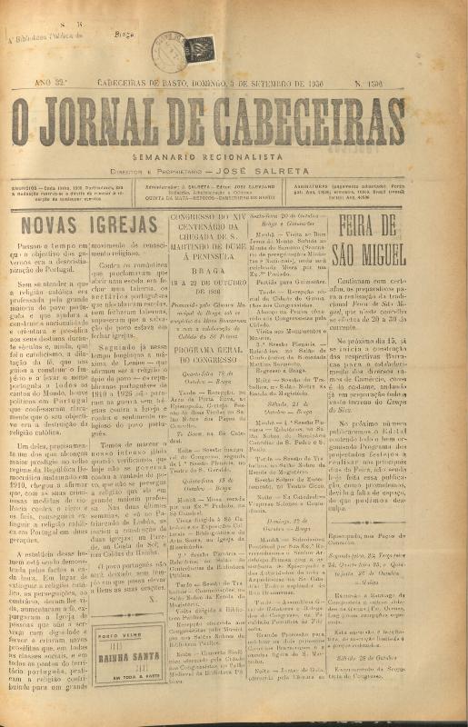 Jornal de Cabeceiras (O)