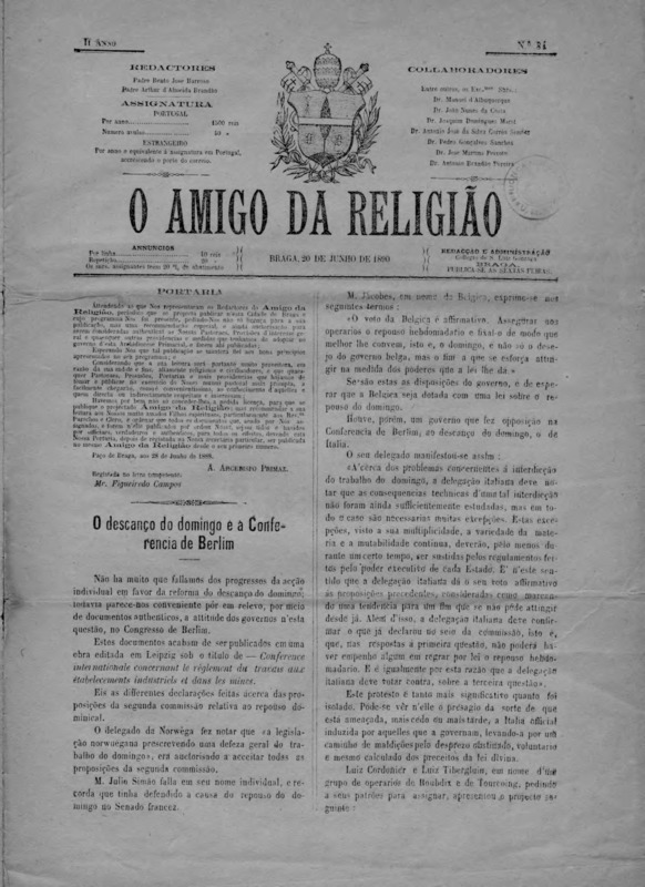 Amigo da Religião (O)