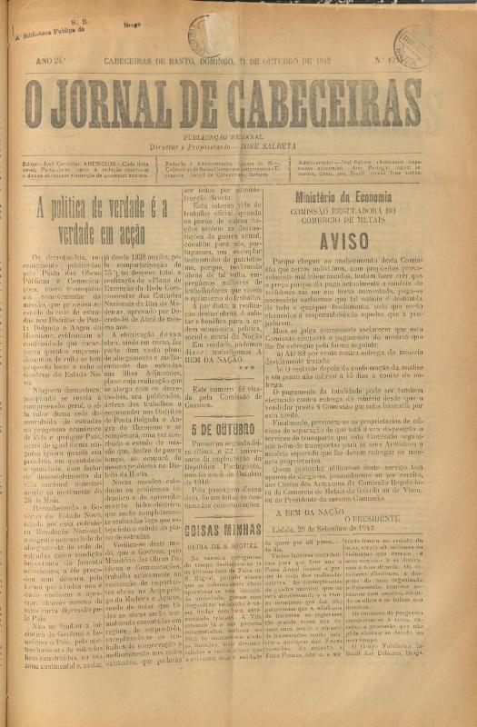 Jornal de Cabeceiras (O)
