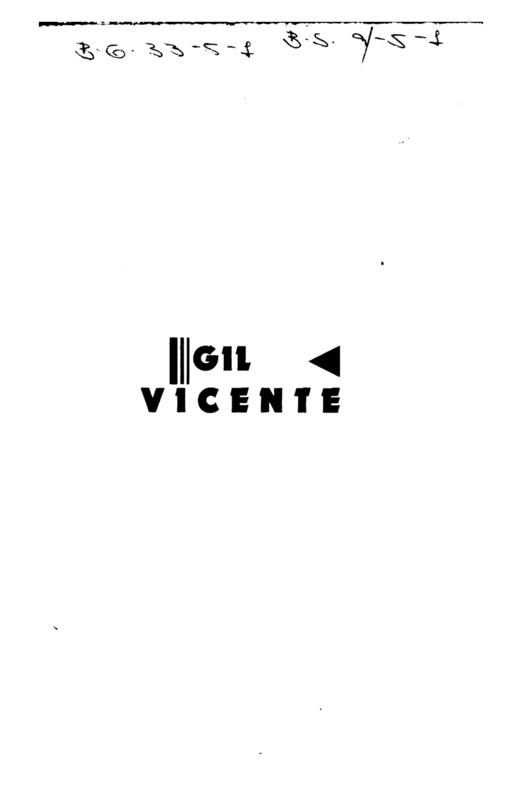 Gil Vicente. Revista mensal e literária