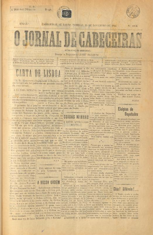Jornal de Cabeceiras (O)