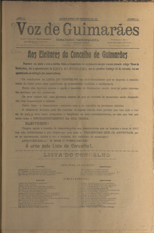 Voz de Guimarães