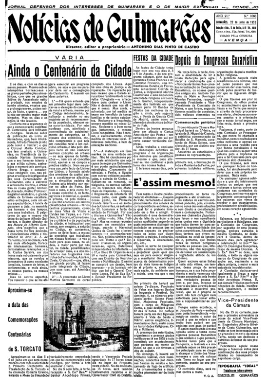 Notícias de Guimarães
