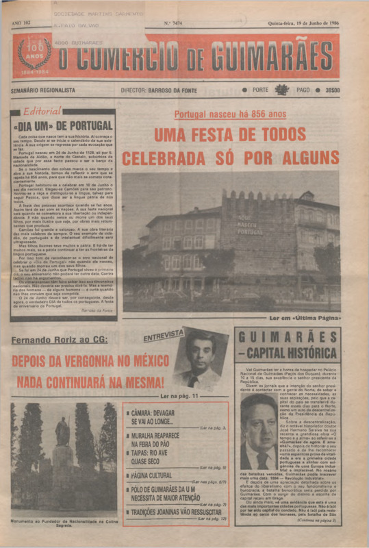 Comércio de Guimarães (O)