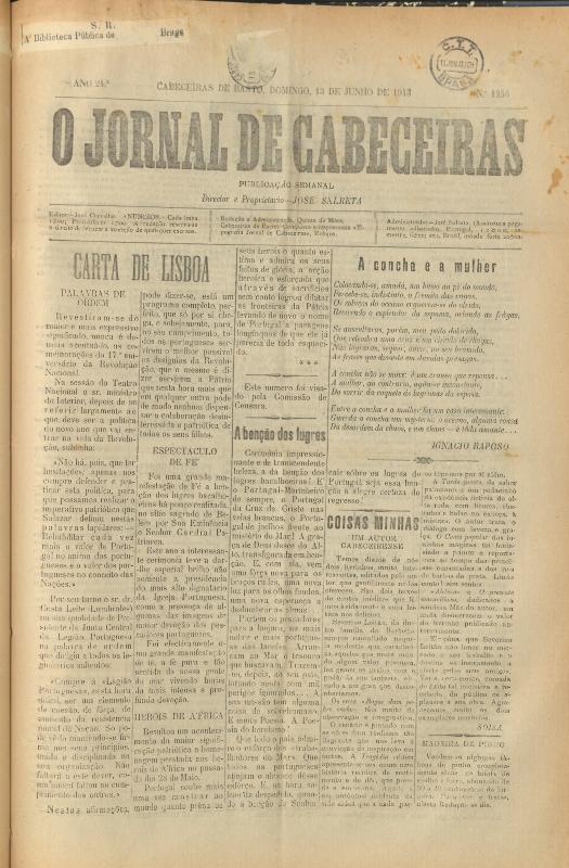 Jornal de Cabeceiras (O)