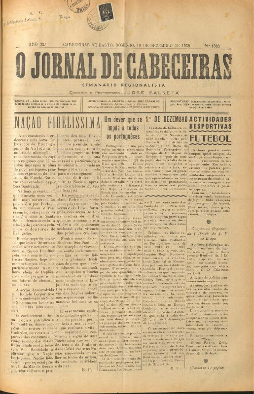 Jornal de Cabeceiras (O)